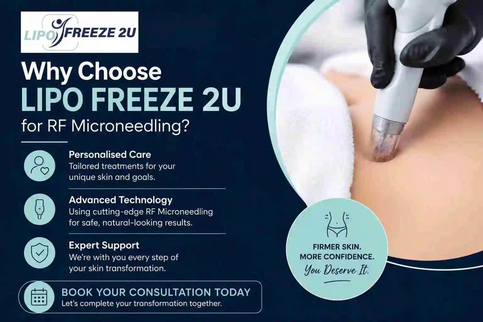 Why Choose LIPO FREEZE 2U for RF Microneedling Sheffield?