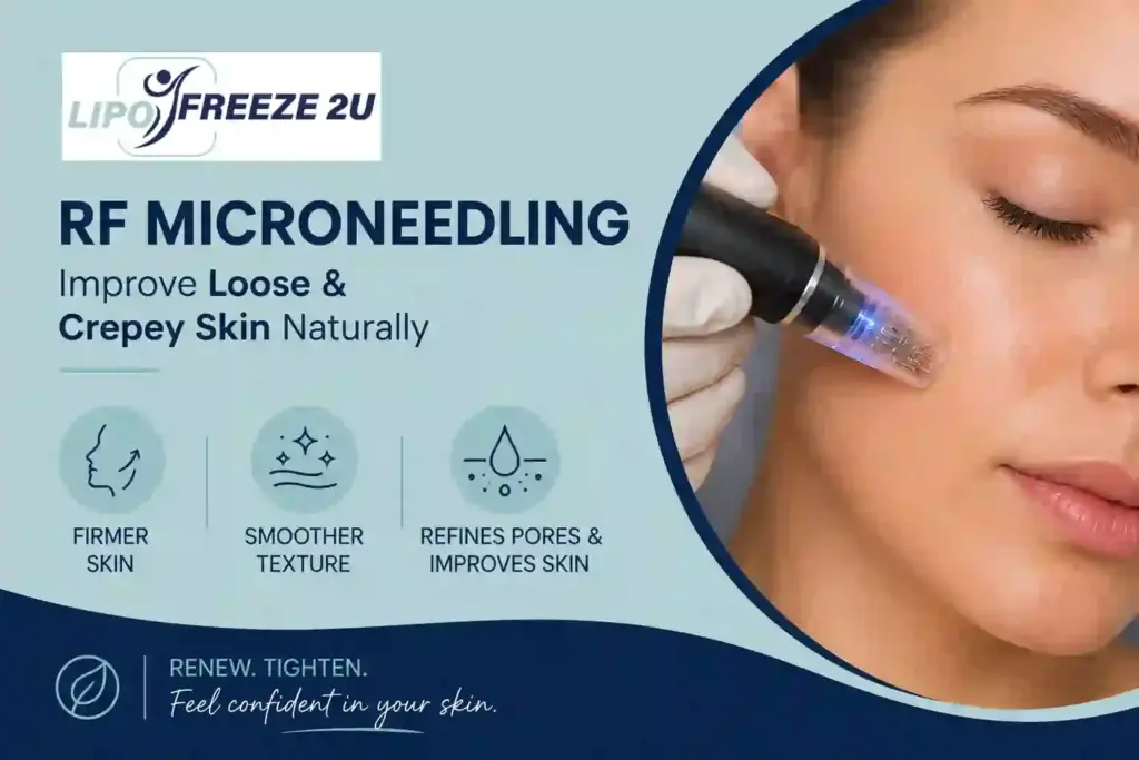 Can RF Microneedling Help Improve Loose and Crepey Skin Sheffield?